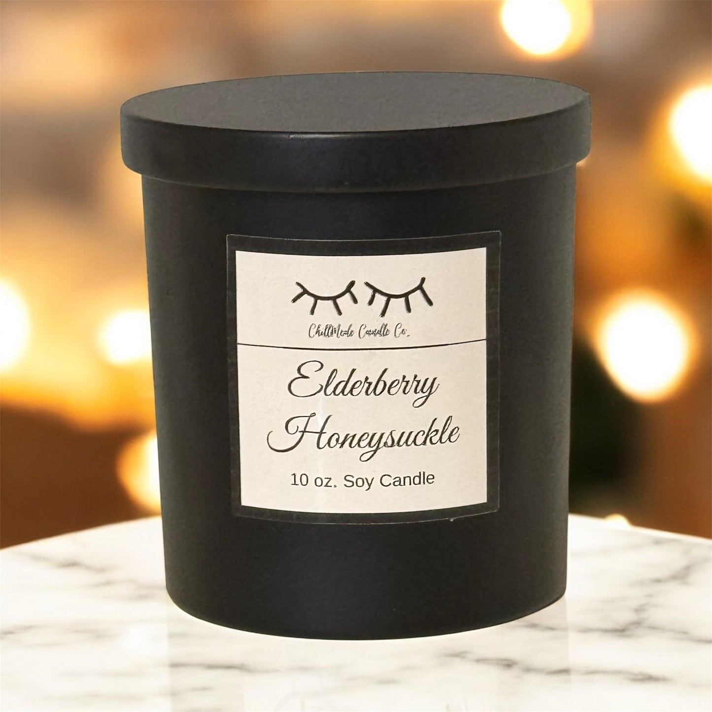 10oz. Soy Candle - ELDERBERRY HONEYSUCKLE