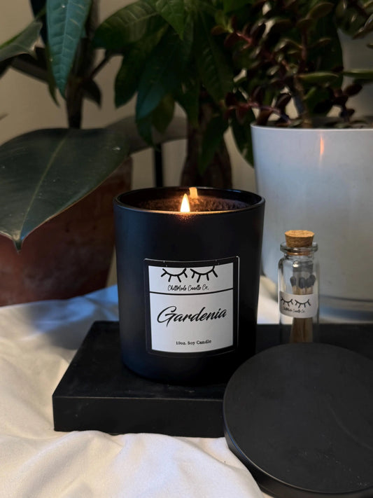 10oz. Soy Candle- GARDENIA