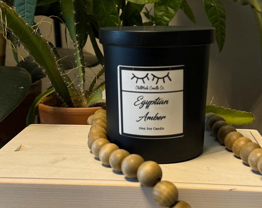 10oz. Soy Candle- EGYPTIAN AMBER
